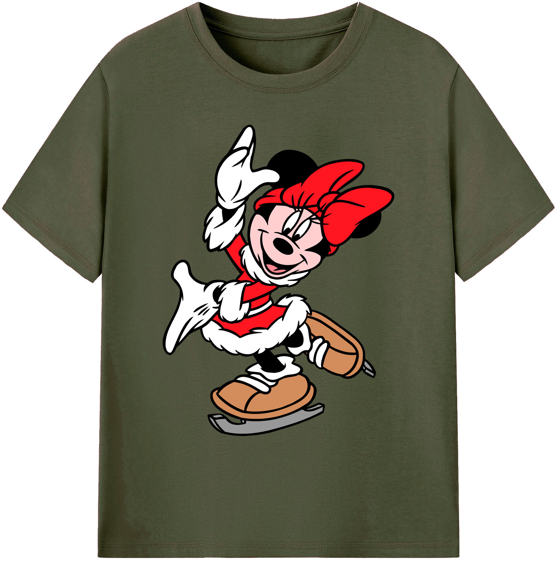ミッキーマウス Mickey Mouse 綿100％ メンズ半袖Tシャツ｜肌触りやわらか＆通気性